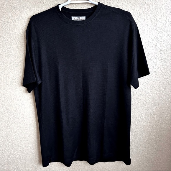 Tommy Bahama Silk/Cotton Short Sleeve Crewneck Tee - Picture 2 of 7